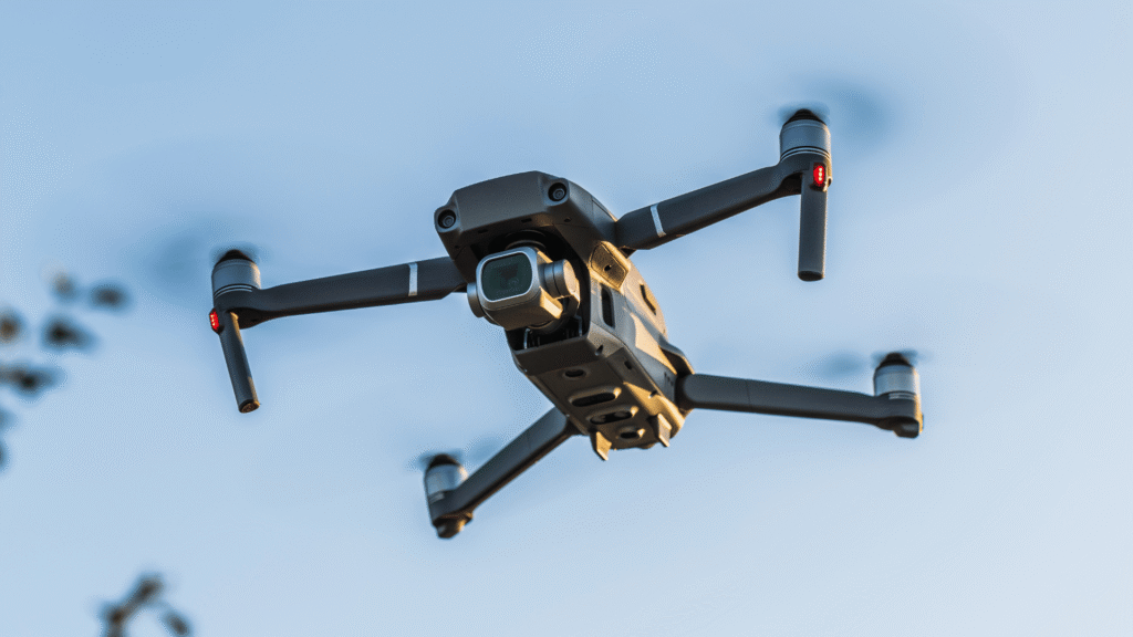 Drone powered by BLDC motors