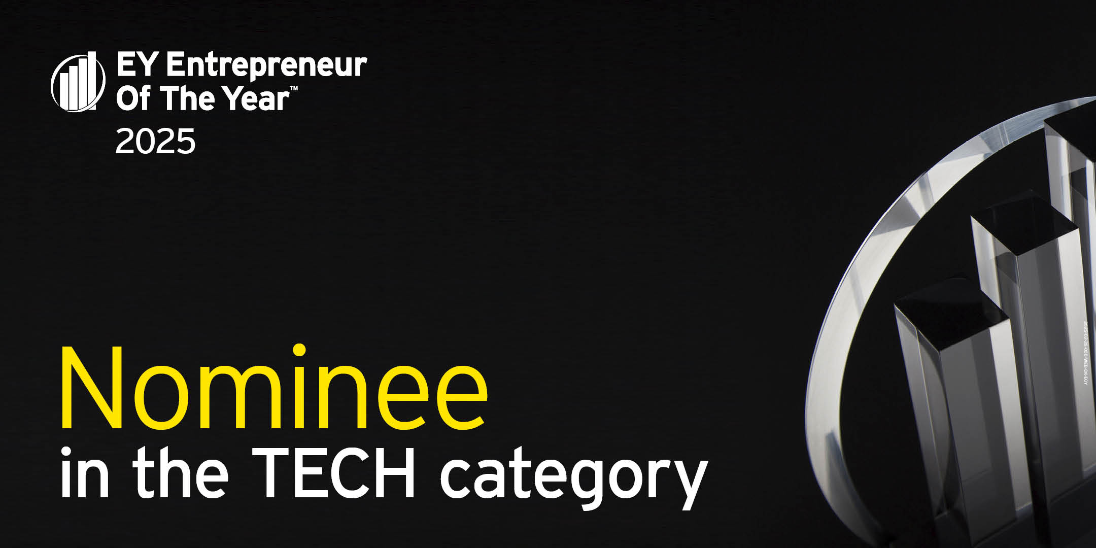 EY Entrepreneur - Nominee in the TECH category