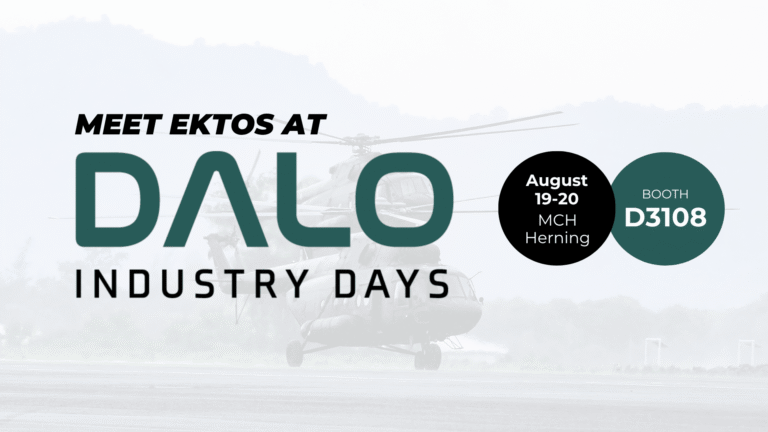meet ektos at DALO industry days